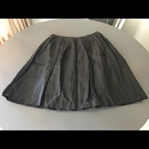 🛍Black Pleated Shiny Timeless Skirt